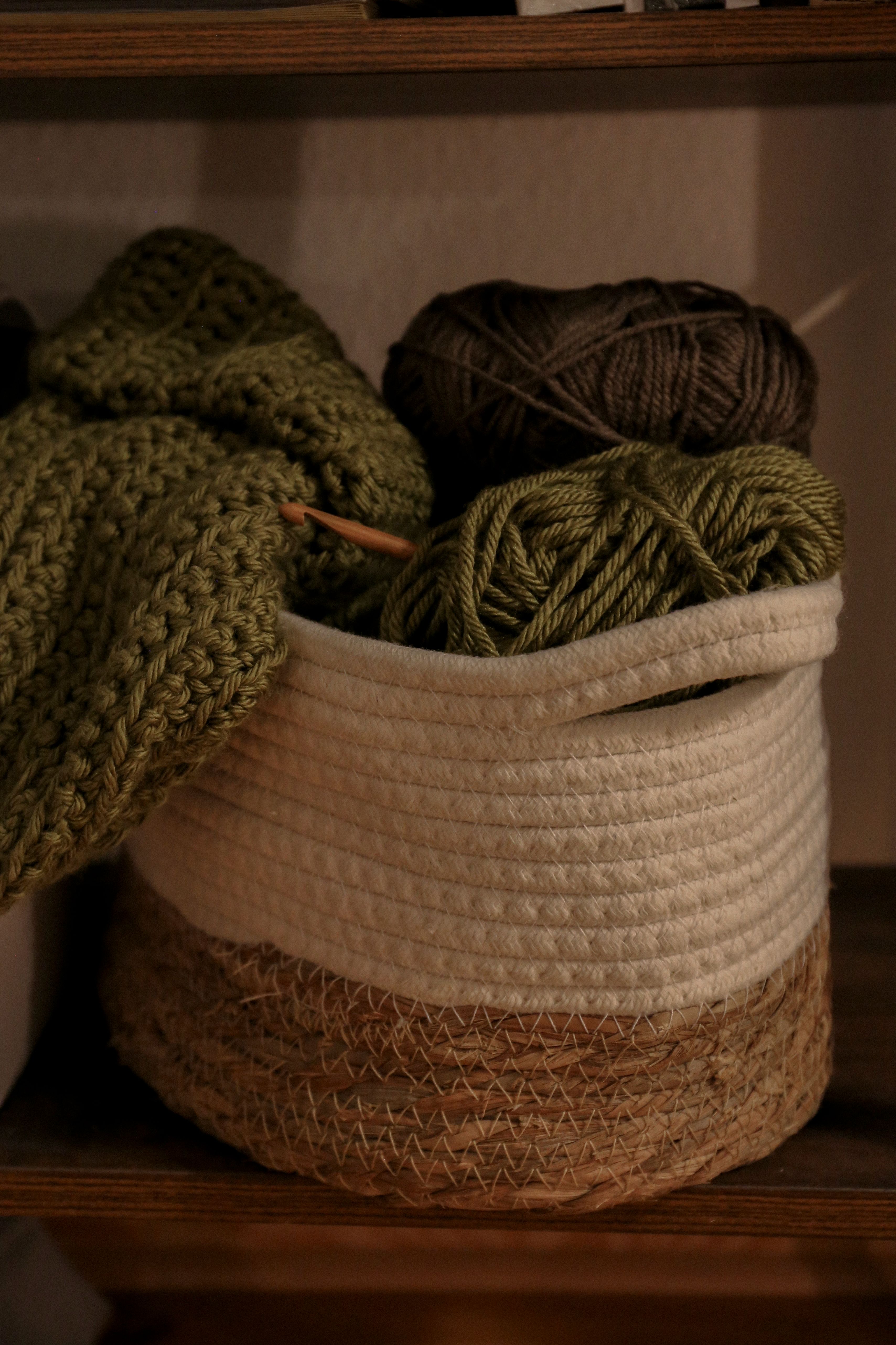 Handmade Jute Basket - image 1